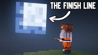 I Raced to the MOON in Minecraft and WON!