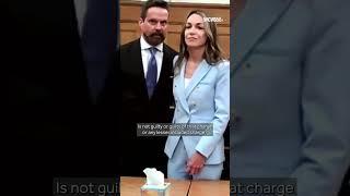 Karen Read reacts as jury finds her not guilty of second-degree murder