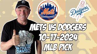 New York Mets vs Los Angeles Dodgers 10/17/24 MLB NLCS Game 4 Pick & Prediction | MLB Betting Tips