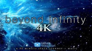 90 MIN SPACE JOURNEY: Beyond Infinity Nature Relaxation Ambient Film w/Instrumental Music by Nimanty