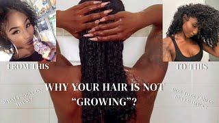 6 REASONS WHY YOUR HAIR IS NOT GROWING! + Tips & Tricks!