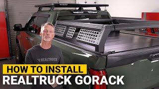 How to Install RealTruck GoRack on the Retrax PRO XR on a 2022 Toyota Tundra