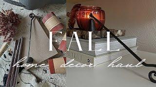 2024 NEW FALL HOME DECOR HAUL || LET'S TALK FALL AESTHETICS || FALL DESIGNER DUPE MUST HAVES