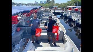 Freedom Boat Club of Tampa Bay proud Ocean Plastic Free Eco Sponsor for Global Eco Navy on Earth Day