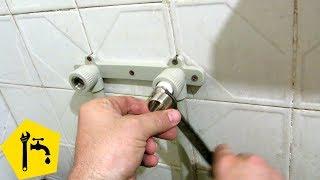  INSTALLING A SHOWER MIXER in the bathroom / Plumbing repair