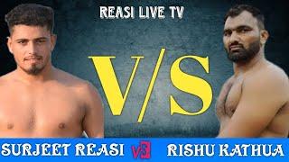 Surjeet Reasi Vs Rishu  Kathua Kushti Dangal Seiya Sunderbani 27/10/2024#Jammulivetv