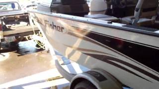 2003 Boat FISHER, 165 PRO AVENGER, 16' 2003, MERCURY, 60ELPTEFI, OUTBOARD, 4 ST. (Run# N132)