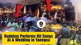 Bride And Groom Abandoned Their Wedding To Watch Rudeboy's Performance