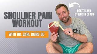 30 Minute Shoulder Pain Workout With Strength Coach And Shoulder Expert Dr. Carl Baird | Level 1