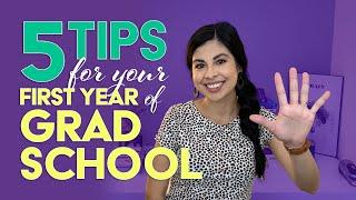 5 Tips for Your First Year of Grad School | School Psychology