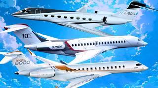 Gulfstream G800 vs. Dassault Falcon 10X vs. Bombardier Global 8000: The Ultimate Jet Comparison