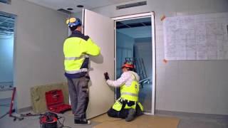 Fire door installation video