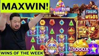 BIG BOY CHENG BIGGEST SLOT WINS OF THE WEEK! #maxwin #pragmatic #slot #scatter #bigboycheng #casino