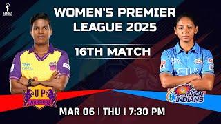 WPL 2025: UP Warriors Women vs Mumbai Indians Women 16th Match PREDICTION | WHO WILL WIN?