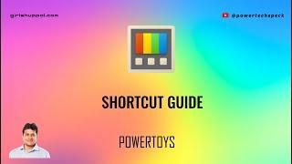 What is Windows shortcut guide in Microsoft Power toys tool ?