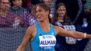 Complete Women's Discus Throw Final.  Zürich Diamond League, Day 2, Letzigrund, September 9, 2021.