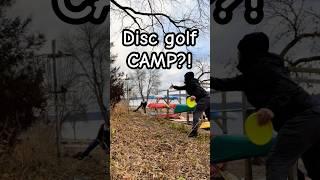 Playing a disc golf tournament on a CAMPGROUND course!