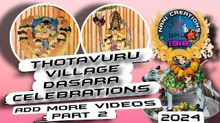 Dasara celebrations PART 2 add more video Thotavuru village  by Raj1918 #india #trending #duet