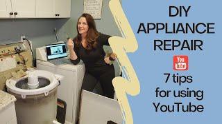 Appliance Repair Videos - Use YouTube to DIY and Save Money