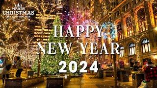 Happy New Year 2024  Best Happy New Year Music 2024  Beautiful New Year's Eve Ambience 2024