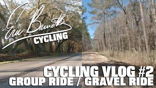 Cycling Vlog #2: Two firsts! First group ride in Charleston, first gravel ride ever!