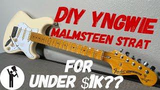 Build This Fender Yngwie Malmsteen Stratocaster Replica!