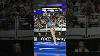 She came 1st place even with a fall #gymnastics #fall #simonebiles #vault #edit #opponent