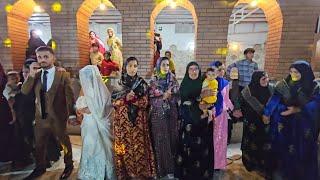 Traditional Iranian wedding celebration with the presence of the BID family