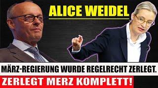 Alice Weidel gibt Presse-Statement & ZERLEGT Merz komplett!