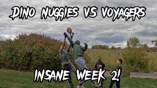 Dino nuggies VS Voyagers intense game!! (Week 2!)