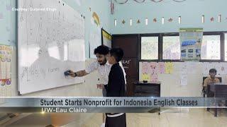 UW-Eau Claire student starts nonprofit to bring English-learning resources to Indonesia