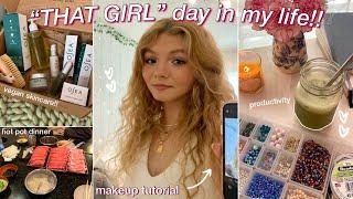 "THAT GIRL" inspired summer day in my life: getting my life back together, GRWM, productivity & OSEA