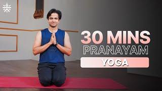 30 Mins Pranayama Yoga | Yoga At Home | Yoga For Beginners | Yoga Routine | @cult.official