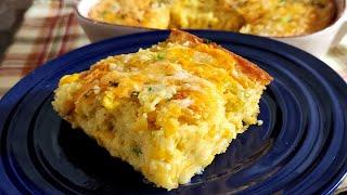 Delicious Corn Casserole // Side Dish with Tips Step by Step️