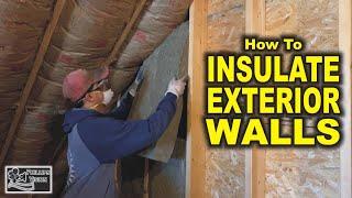 How To Insulate Exterior Walls  (Phillips Vision: Episode - 108)