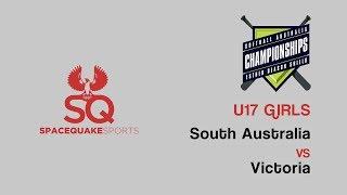 LIVE | South Australia vs Victoria | U17 Girls National Softball Championship