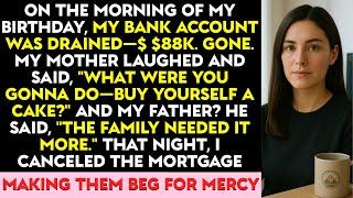 My Parents Took $88K. Dad Said, ‘The Family Needed It More.’ That Night, I Canceled Their Mortgage.