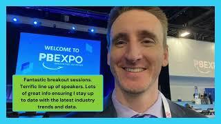 Nick Roe at PBexpo 2023 - world's largest technology tradeshow for the aviation marketplace