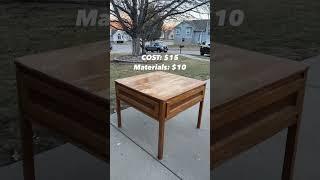 1 MONTH OF FURNITURE FLIPPING $$$ #furnitureflip #diy