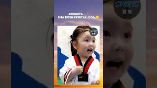 ajang bela diri anak ini sungguh mengerikan  #short