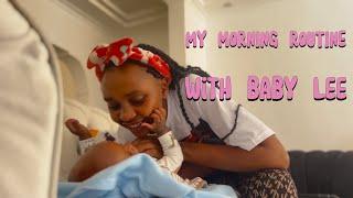 MY MORNING ROUTINE AS A MOM OF 4 MONTHS BABY BOY