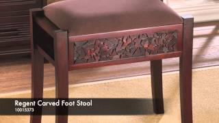 Regent Carved Foot Stool - 10015373