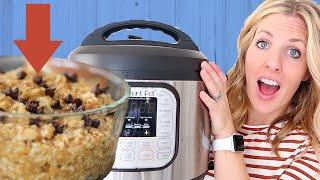 How to Make Instant Pot Oatmeal in 5 minutes! Dump and Go Instant Pot Recipe