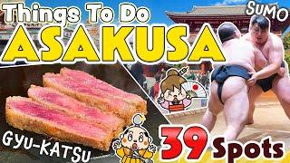 Tokyo - Things to do in Asakusa / Street Food & Sightseeing / Japan Travel Itinerary 2024