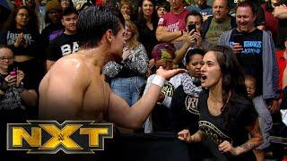 Angel Garza blows a kiss at Lio Rush’s wife: NXT Exclusive, Nov. 13, 2019