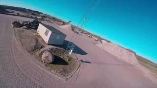 Flying In Intense Turbulens At The Gravel Pit | FPV Freestyle