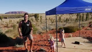 The Adventure Kings Gazebo and mesh floor is ideal for families - just ask Justin!
