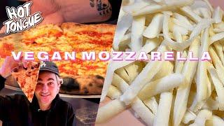  Vegan Mozzarella Recipe that TASTES and MELTS like the real thing | Alex Koons | Hot Tongue Pizza