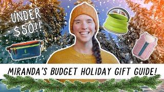 Budget Gifts for BACKPACKERS, HIKERS and CAMPERS! *2021 Edition!* | Miranda in the Wild