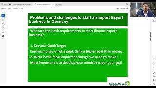 Session #1 Challenges and Mindset required to start Import Export Business #1